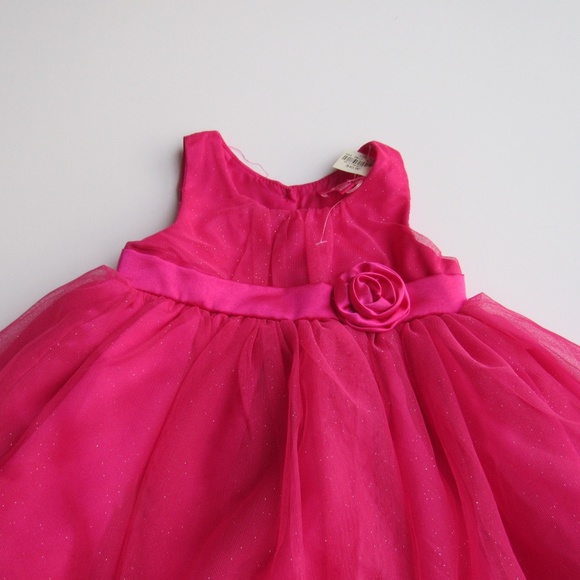 PinkyBaby Girls 12/18 Month Dress Magneta Pink - Picture 3 of 8